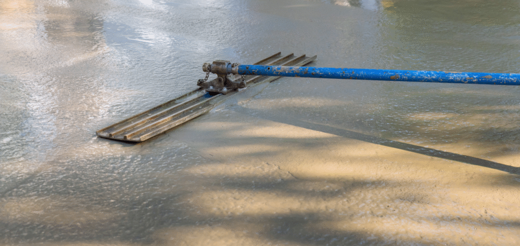 Laying a concrete slab in NSW
