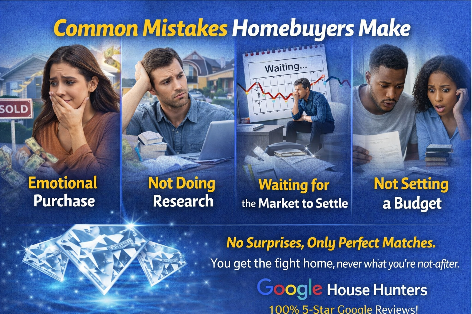 Mistakes Home Buyers Make