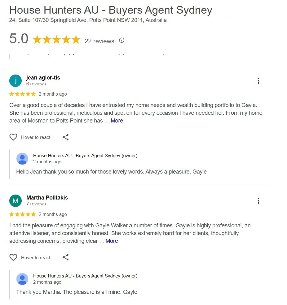 Recent Property Purchases